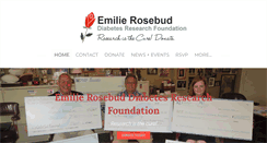Desktop Screenshot of emrosebuddiabetesfund.com
